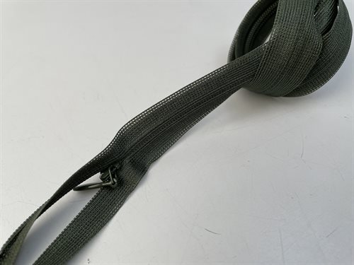 Usynlig /skjult lynlås fra YKK - 60 cm, khaki